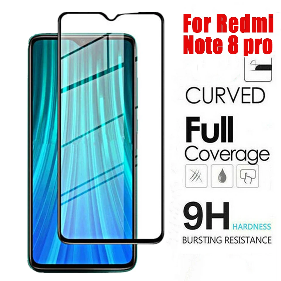 Tempered Glass For Xiaomi 9 Pro 5G Redmi Note 8 Pro Screen Protector Protective glass on