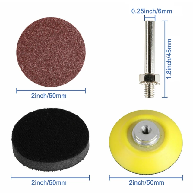 WORKPRO 150 Pcs Sanding Discs Set For Random Orbital Sander