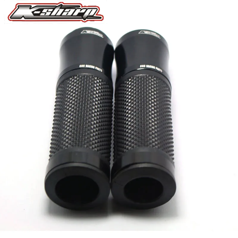 

z800 z1000 9 color CNC Motorcycle Aluminum Rubber Gel Hand Grips 7/8" Handle Bar Sports Bikes Suitable for all Yamaha models
