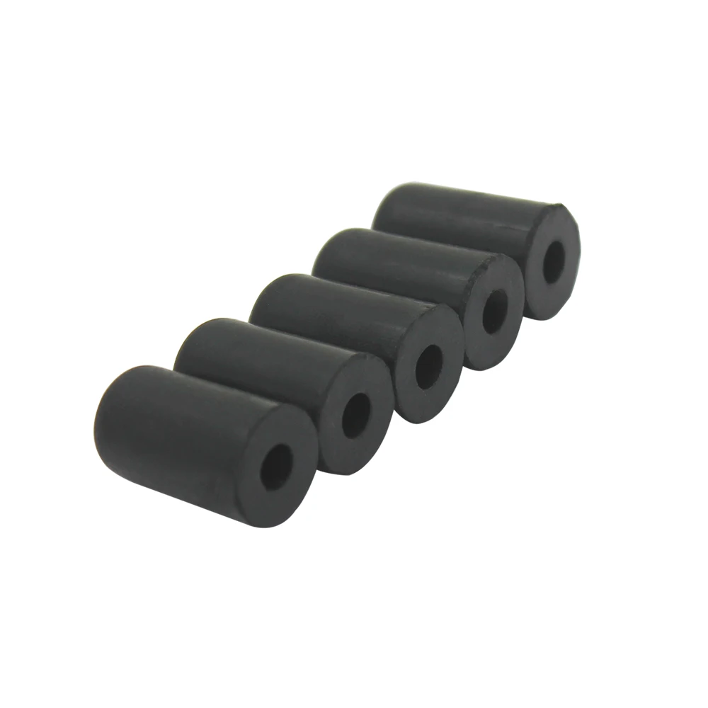 Hot 5pcs Cello Endpin Rubber Tip Cap Protector Rubber Non-Slip Mat for Cello Strings Instrument Part Replacement Rubber Material