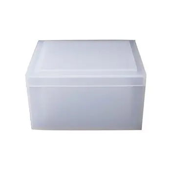 

Crystal Epoxy Mould DIY Tissue Box Daily Necessities Tissues Case Silicone Mold