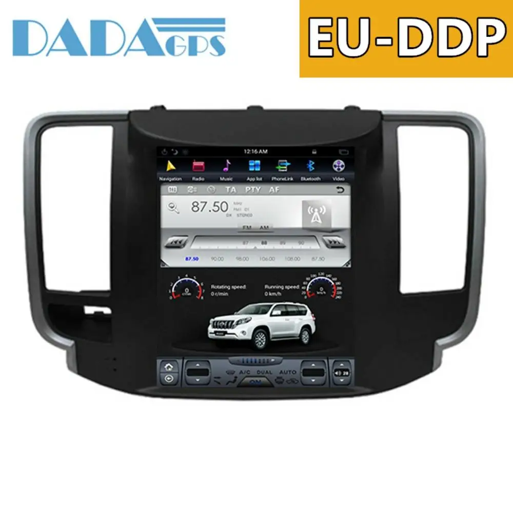 

Tesla 10.4 inch Android 7.1 Headunit Car Radio GPS Navigetion unit for NISSAN Teana 2008 2009 2010 2011 Stereo SatNav Multimedia