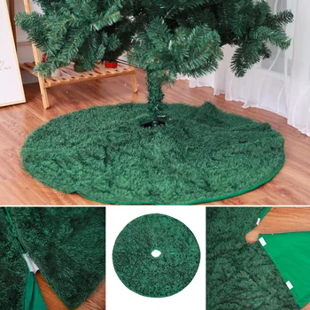 

78cm/90cm/122cm Simulation Green Grass Tree Skirt Scene Decoration New Christmas Tree Dress Tree Skirt Christmas Decorations