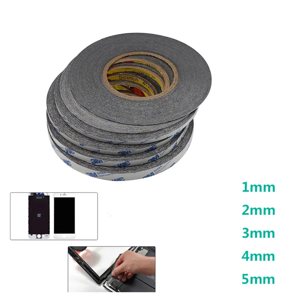 RUBAN ADHESIF ,23mm--Rouleau De Ruban Adh&eacute;sif 9080, 2mm ~ 25mm