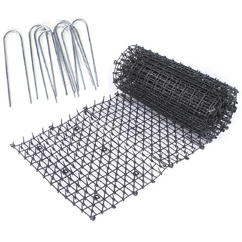 

Cat Scat Mat with Spikes, Humane Pet Deterrent Mat for Cats, Dogs and More, Anti-Cats Network Digging Stopper Prickle
