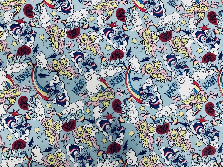 145*90 см Dumbo rose puppy Textile 210d оксфордская Полиэстеровая ткань из хлопчатобумажной ткани, diy Ручная работа лоскутное хлопчатобумажная ткань для дома