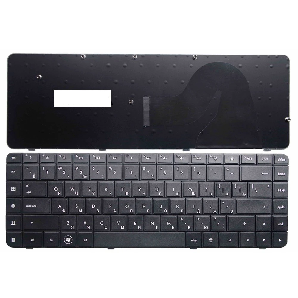 RU черная новая клавиатура для ноутбука hp Compaq G56 G62 CQ62 CQ56 CQ56-100 Русская клавиатура