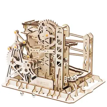 

4 Kinds DIY Laser Cutting 3D Mechanical Model Wooden Puzzle Game Assembly Toy Gift for Children Adult for Dropshipping