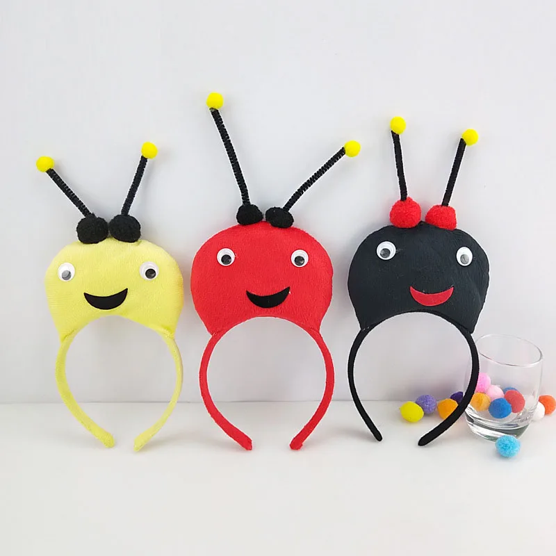 Children Kids Boy Girl 3D Bee Headband Animal Cosplay Costume Head Wear Birthday Party Decor Halloween Carnival Christmas Children Kids Boy Girl 3D Bee Headband Animal Cosplay Costume Head Wear Birthday Party Decor Halloween Carnival Christmas