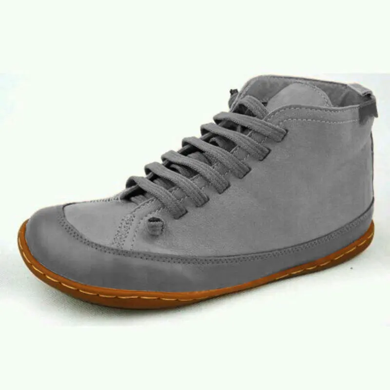 Botas tobilleras de piel de bailarina para mujer, zapatos casuales de calidad cómoda, suaves, hechos a mano, con piel, para otoño e invierno, 2021