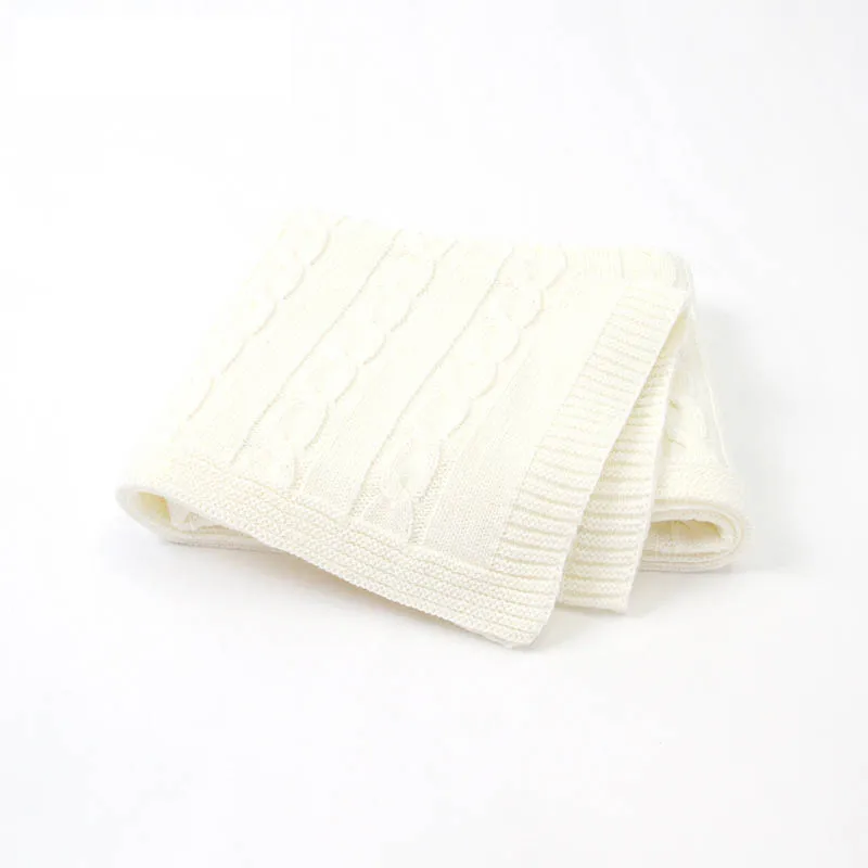 100x80 см вязаные детские фотосессии одеяла для новорожденных пеленание обертывание детские постельные принадлежности, покрывала