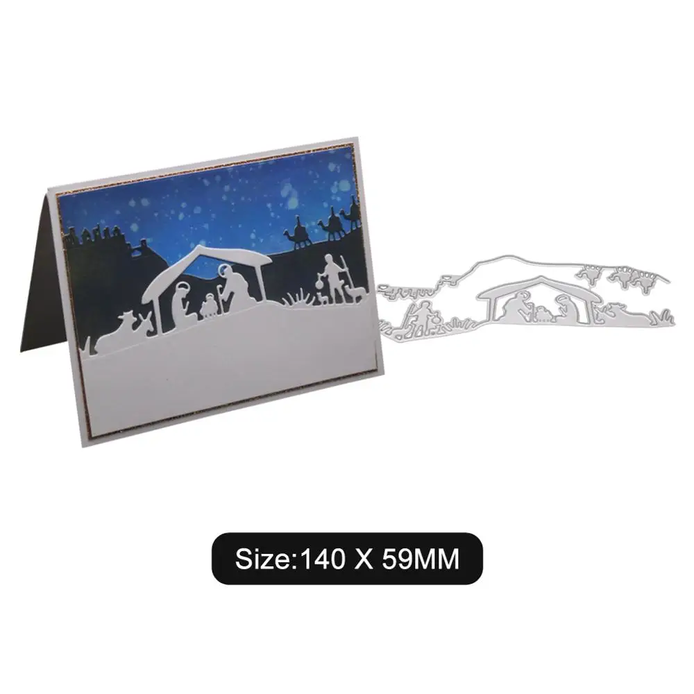 

Creative Story Background Cutting Dies New Mold in 2019 Metal Mold for Card Making Christmas Cutting Mold Halloween Die New 2019