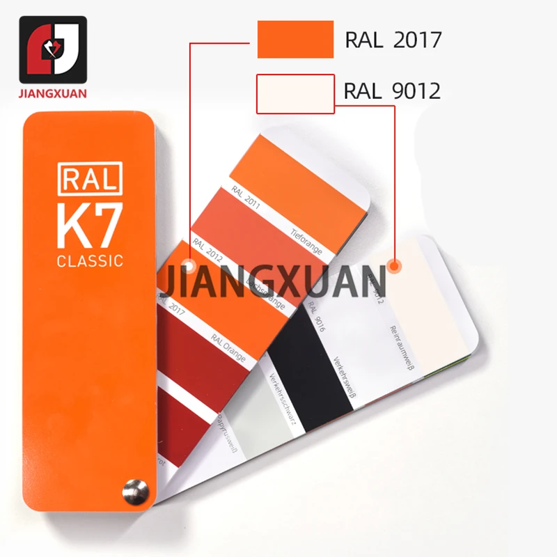 

2021 новейшая версия 215 цветов оригинальная немецкая цветовая карта RAL международный стандарт Цветовая диаграмма для краски Ral K7