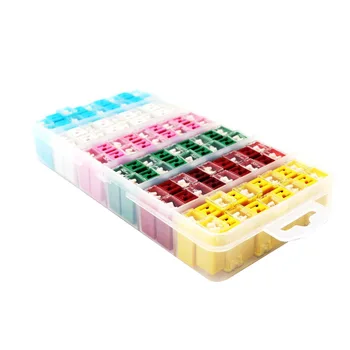 

108x Standard Push In JCASE Box Shaped Fuse Kit 20A 25A 30A 40A 50A 60A 32V