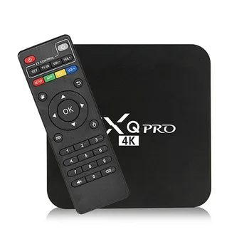 Reproductor de red Set-Top Box Android Control remoto en casa de Control Ethernet WLAN 2,4G WiFi Reproductor Multimedia Inteligente TV Box