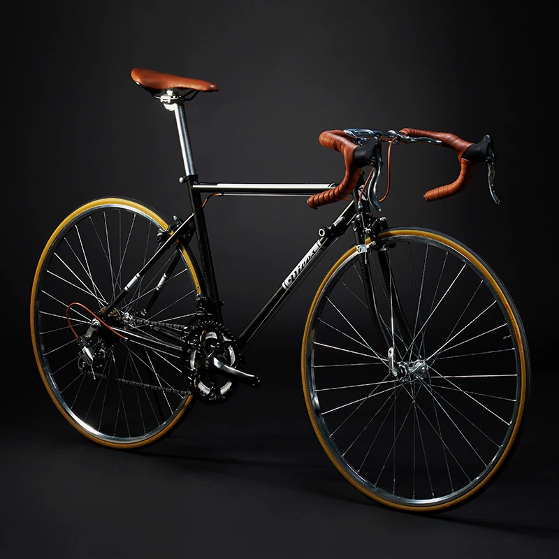 New Retro Road Bicycle Carbon Steel Frame 700CC Wheel SHIMAN0 14 Speed Dual V Brake Bike Outdoor Racing Cycling Bicicleta New Retro Road Bicycle Carbon Steel Frame 700CC Wheel SHIMAN0 14 Speed Dual V Brake Bike Outdoor Racing Cycling Bicicleta