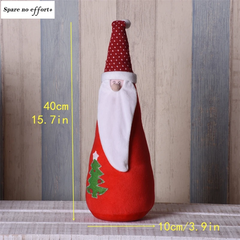 Санта-Клаус, снеговик, лось, Navidad, фигурка, украшение для рождественской елки, мультяшная Рождественская кукла, стоящая игрушка, подарок на год