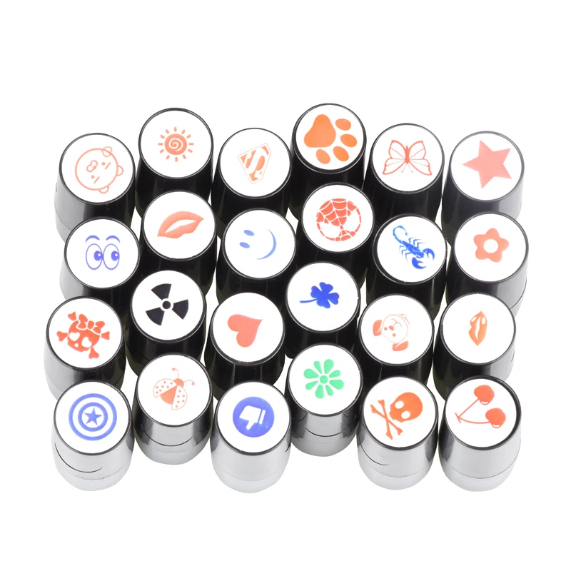 1PC Golf Ball Stamper Stamp Marker Impression Seal Quick-dry Plastic Multicolors Golf adis Accessories Symbol For Golfer Gift 3