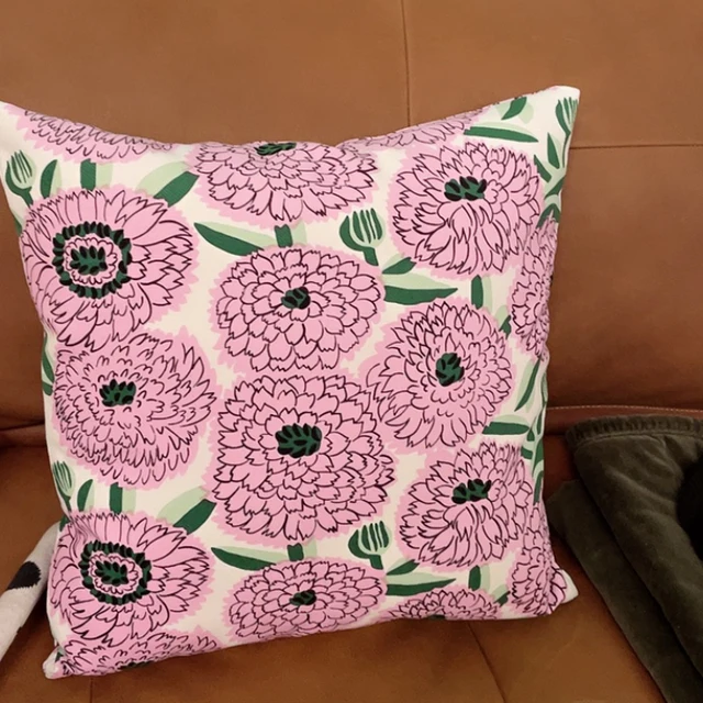 Nordic style flower cushion cover decorative Home decor pillowcase 3