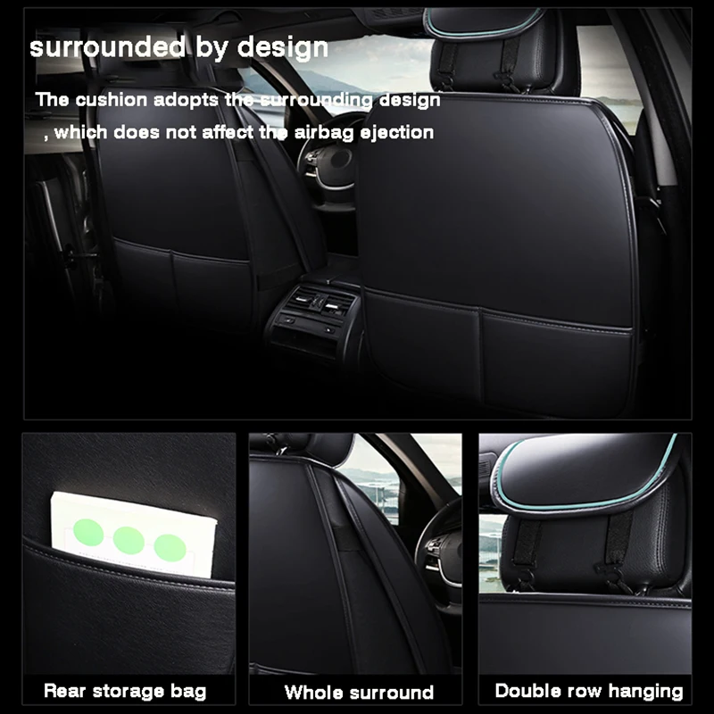 Автомобильная подушка HLFNTF с мультяшной вышивкой для Chery Ai Ruize A3 Tiggo X1 QQ A5 E3 V5 QQ3