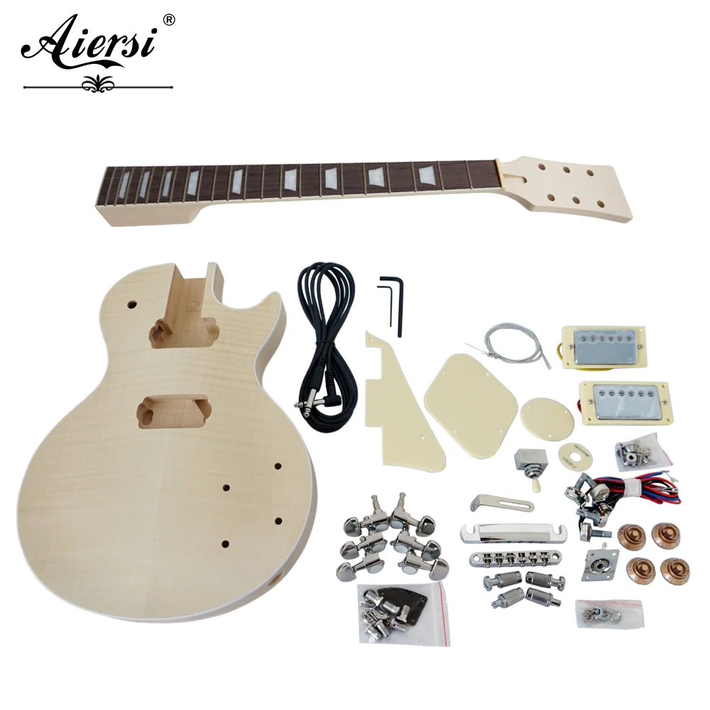 

Aiersi Custom LP style DIY Electric Guitar Kits Model EK-004