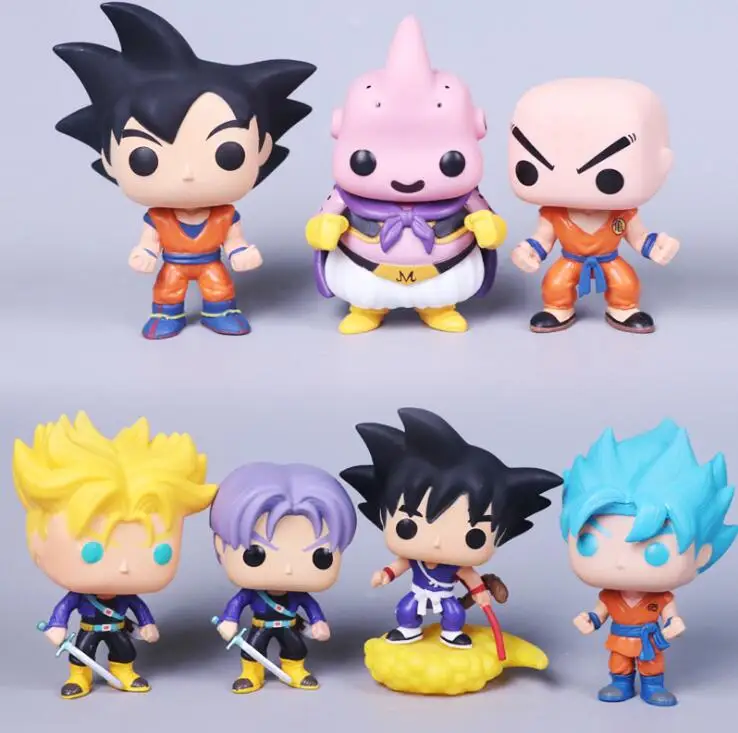 Японская Игрушка &quotDragon Ball&quot Son Goku фигурку Аниме Драконий жемчуг z Супер Saiyan