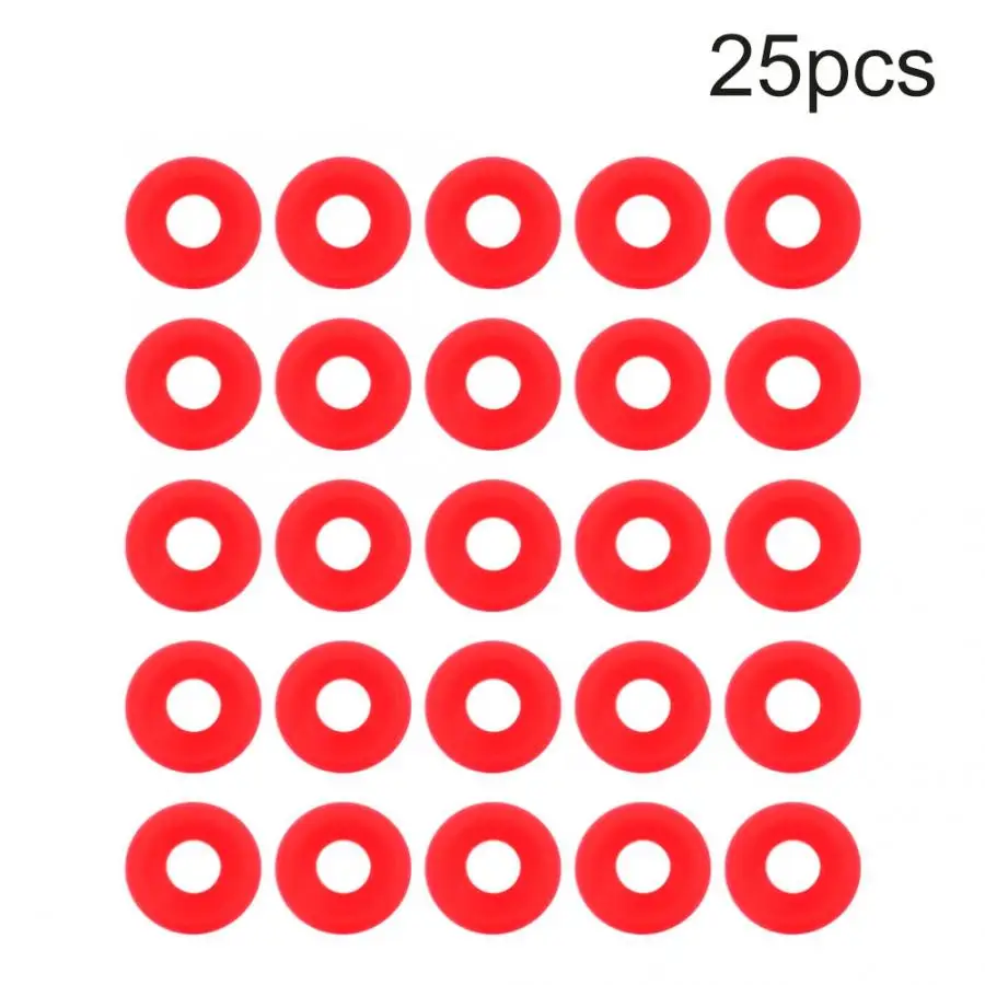 25PcsRedSiliconeGrolschGasketsforSwingFlipTopBottleHomeBrew