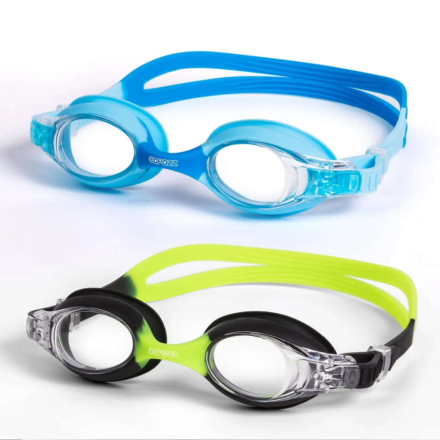 Copozz Waterproof Anti Fog Swimming Glasses UV Children Professional Colored Lenses  Kids Eyewear Swimming Goggles Gafas Nata 2