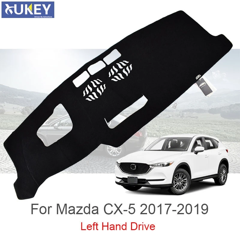 Для Mazda CX 5 CX5 KE KF 2012 2016 2017 2018 2019 Dashmat Dash коврик для приборной панели Защита от солнца