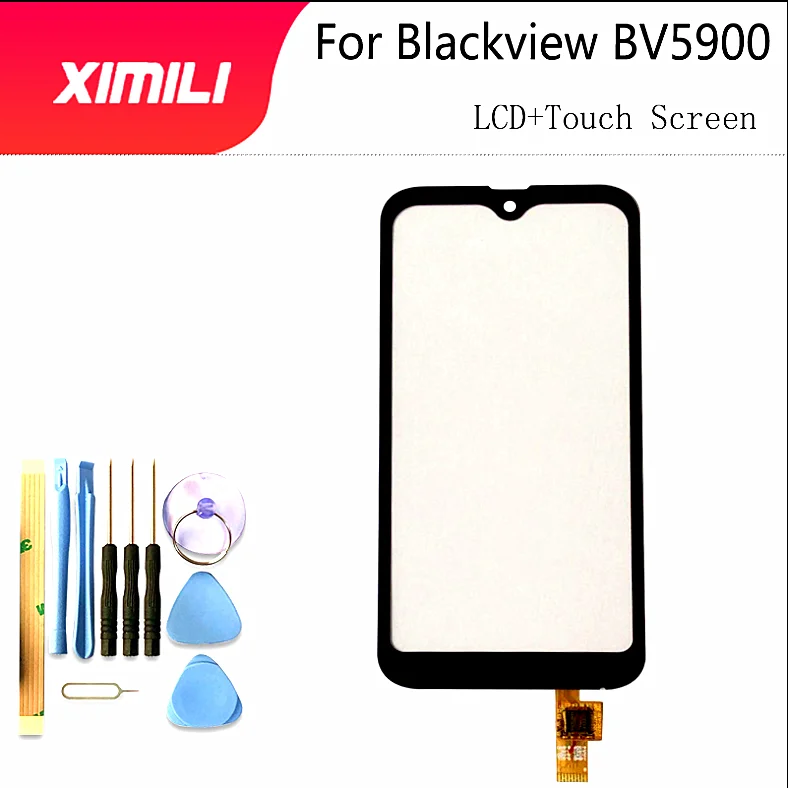 5,7 дюймов BLACKVIEW BV5900 кодирующий преобразователь сенсорного экрана в сборе сенсорный дигитайзер для BV5900+ Инструменты