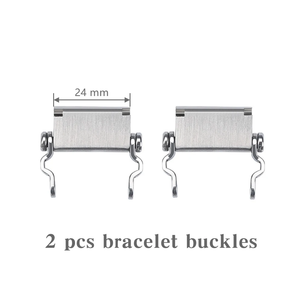 Silver buckles 2 pcs
