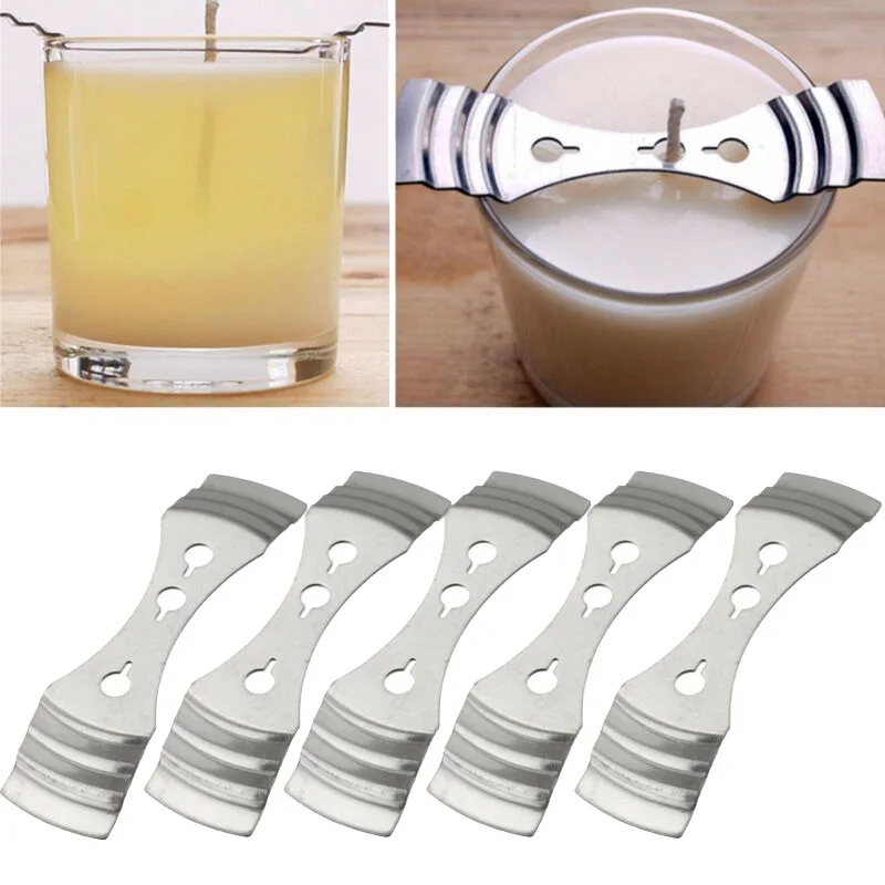 5 шт. DIY подсвечники кронштейны для изготовления свечей из нержавеющей стали