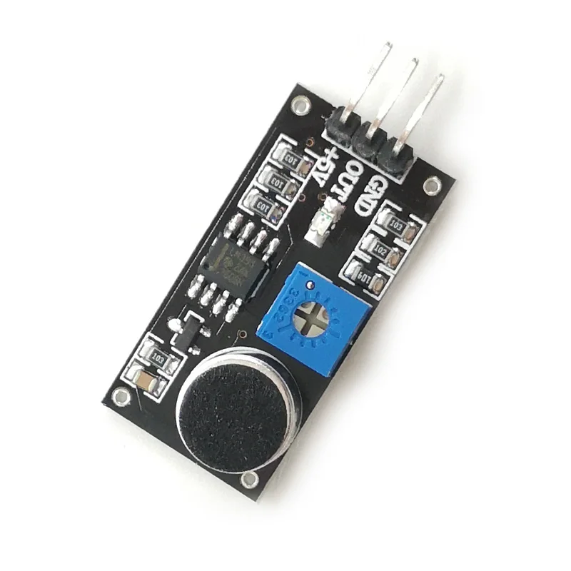 

Sound Detection Sensor Modulo LM393 for Arduino Para Som Condenser Sonido Electret Transducer Module Modulo Sensor Vehicle Kit