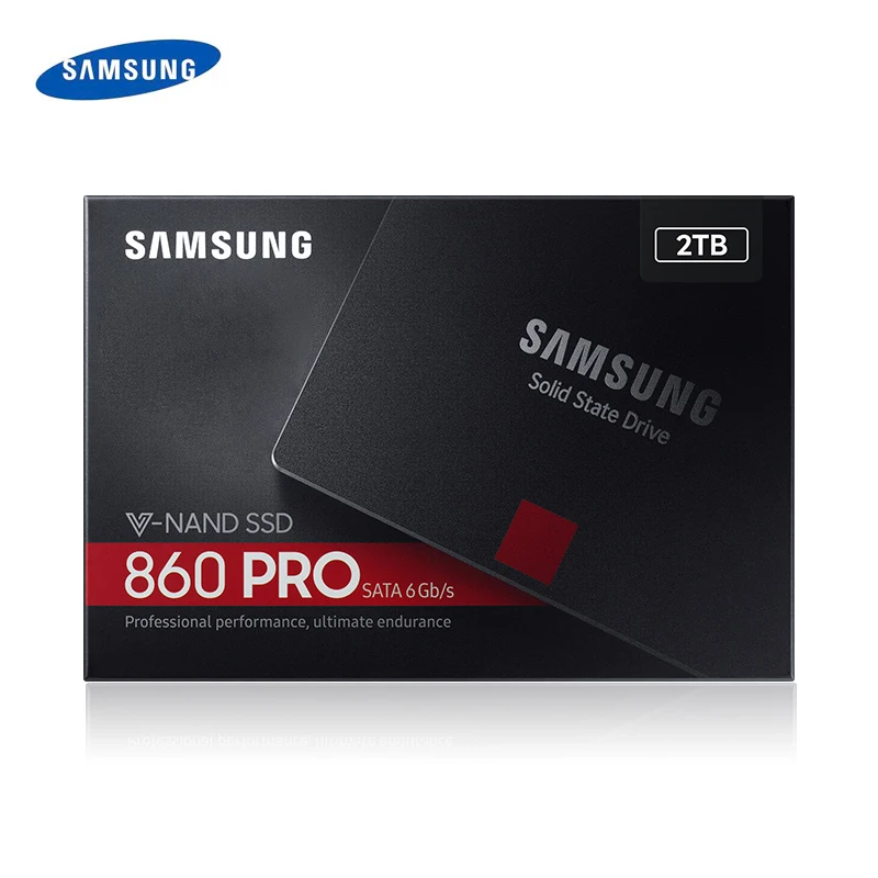 Внутренний твердотельный диск SAMSUNG 860 PRO SSD 256 ГБ 512 ТБ SATAIII SATA3 2 5 дюйма ноутбук