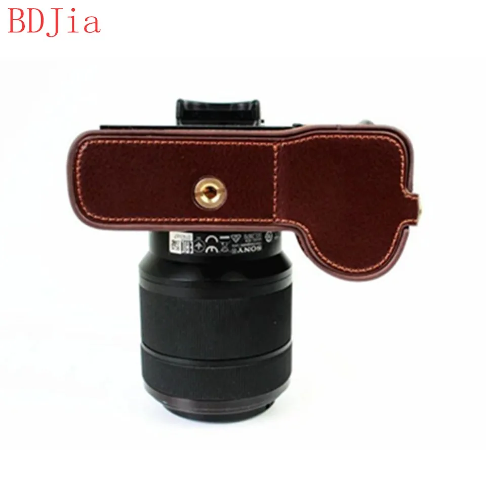 Основа корпуса для половины камеры из натуральной воловьей кожи Sony A7II A7RII A7SII с