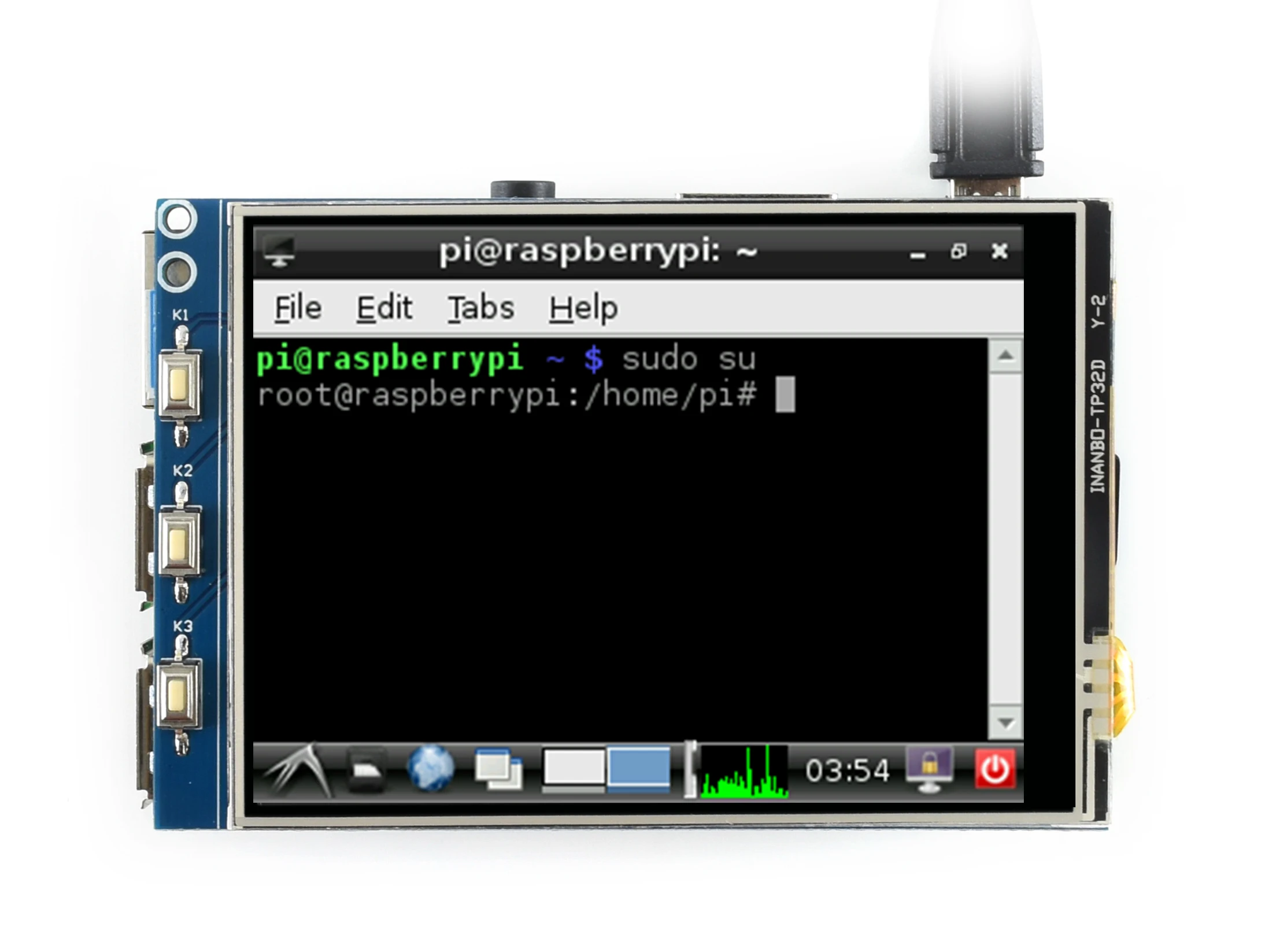 Waveshare 3.2 ġ RPi LCD (B)   LCD ÷ , TFT ׼ ġ ũ г SPI ̽,  RPi, 320*240