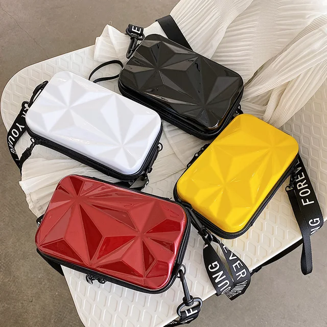 Fashion Mini Bag Female Small Suitcase Shape Handbag Shoulder Bag 2020 Women Bags Tote Purse Crossbody Bags for Women Sac Bolsa 4