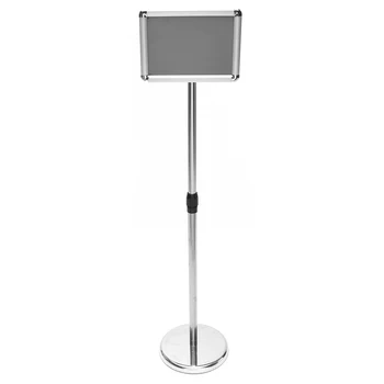 

New Stainless Steel A4 A3 Poster Stand Metal Floor Stand Poster Display Photo frame price label sign Billboard Promotions Superm