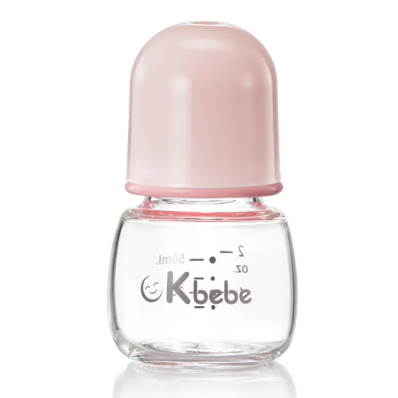 

Ckbebe Primary Infant Fruit Juice Feeding Bottle Glass Water Small Feeding Bottle Baby Portable Pocket Glass Feeding Bottles