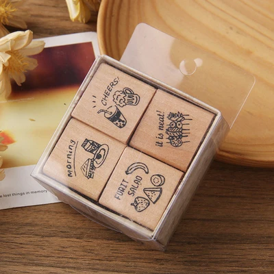 A3 Винтажный фото штамп для ежедневника DIY Деревянные и резиновые штампы для скрапбукинга канцелярские товары Скрапбукинг Стандартный штамп - Цвет: A3