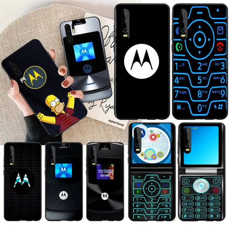 

NBDRUICAI Classic phone HELLO MOTO Phone Case Cover for Huawei P30 P20 P10 P9 P8 Mate 20 10 Pro Lite