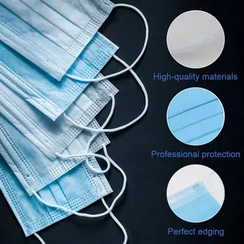

Disposable 5/10/15/20 Pcs Anti-dust Safe And Breathable Face Mask Anti PM2.5Anti Influenza Breathing Safety Masks Face CareElast
