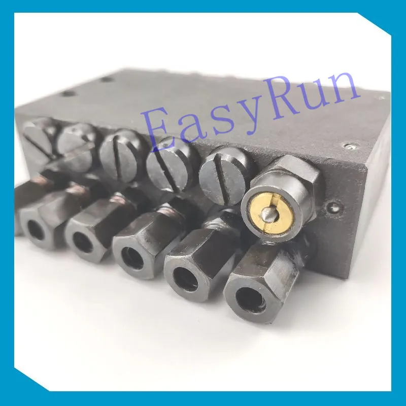 Grease distributor block, Divider Valve SSV series,progressive 12 way