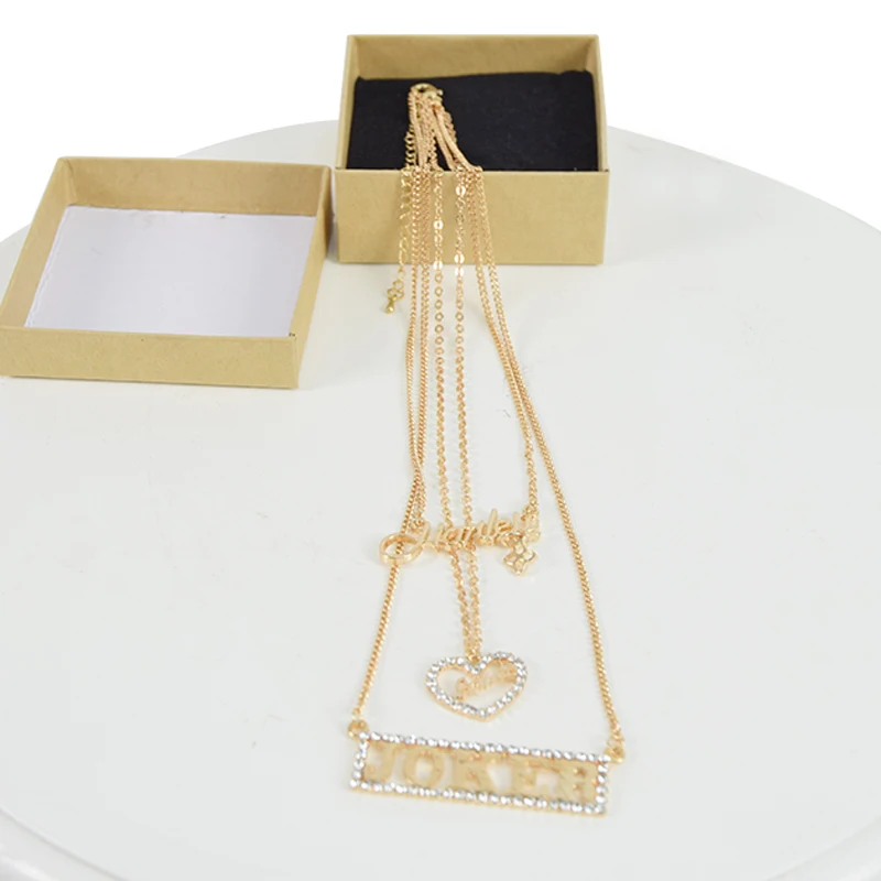 CostumeBuy хищные птицы Косплей отряд самоубийц Бэтмен Харли Квинн косплей ожерелья серьги Джокер 3 ожерелья серьги реквизит