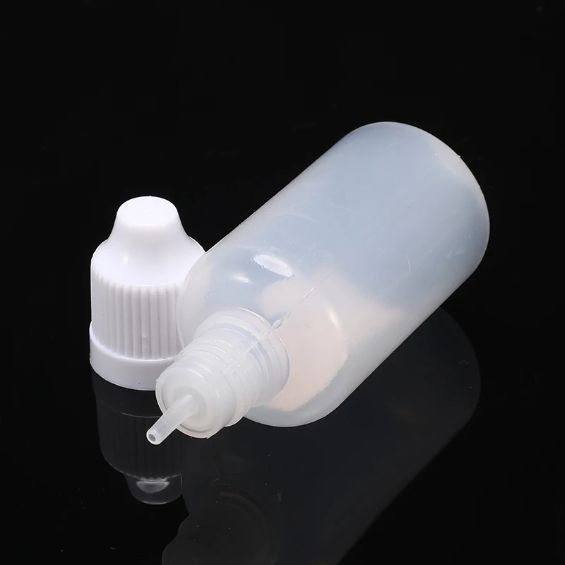 1 шт. 5/10/15/20/30/50/100ml Пустые Пластик сжимаемые бутылки-капельницы флаконы для глазных капель образца глаза падение бутылка для многоразового использования
