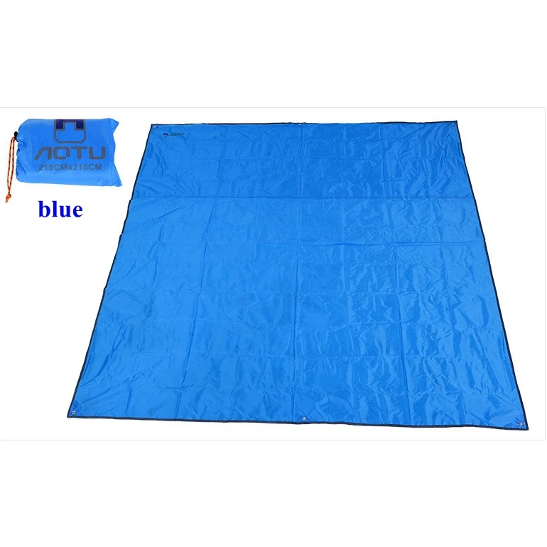 blue 420D ткань Оксфорд водонепроницаемый открытый кемпинг коврик для пикника одеяло Портативный Легкий пляжный коврик прочный походный Кемпинг наземный коврик - Цвет: blue