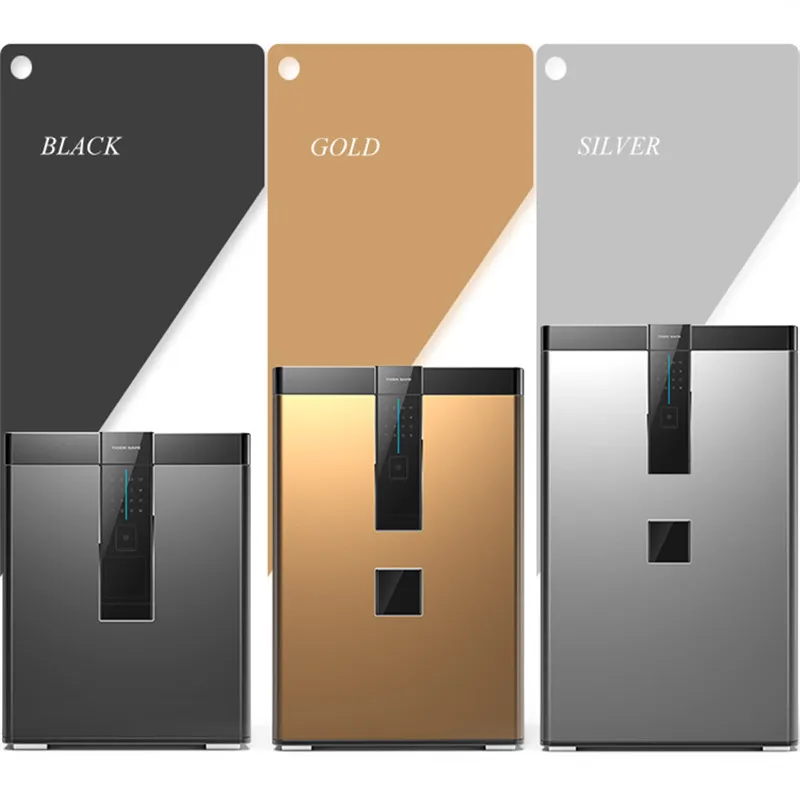 US $565.11 Home Small Office 60cm Invisible Fingerprint Password Safe Mini File Into The Wall Into The Wardrobe All Steel Security Safe