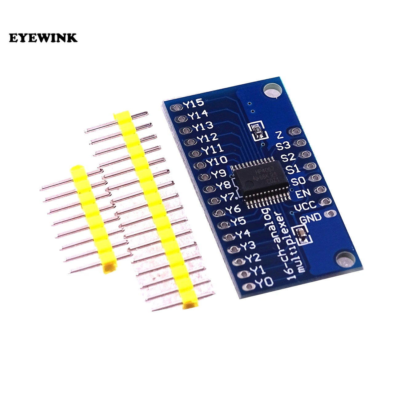 10 шт. CD74HC4067 16 канальный с аналоговым и цифровым дисплеем мультиплексор