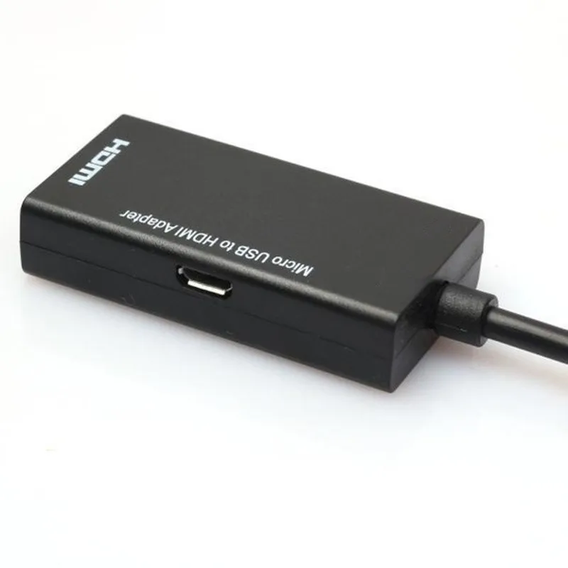 Адаптер Micro USB к HDMI для ТВ-монитора 1080P HD HDMI аудио-видео кабель MHL конвертер для Samsung Huawei HTC MHL устройства