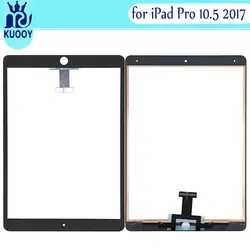 5 шт. Новый сенсорный экран для Apple iPad Pro 10,5 2017 A1852 A1701 A1709 Сенсорная панель дигитайзер дисплей датчика передняя стеклянная линза